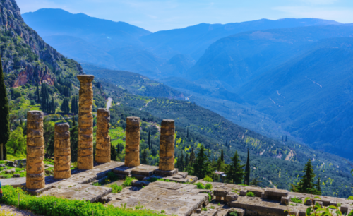 Delphi in Greece